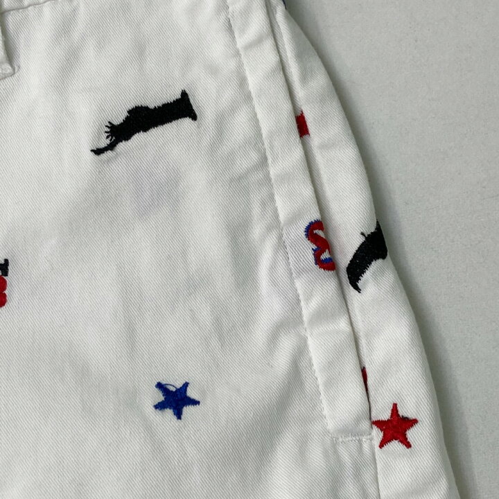 楽天市場】MARK&LONA マークアンドロナ ショートパンツ スカル 刺繍 総 