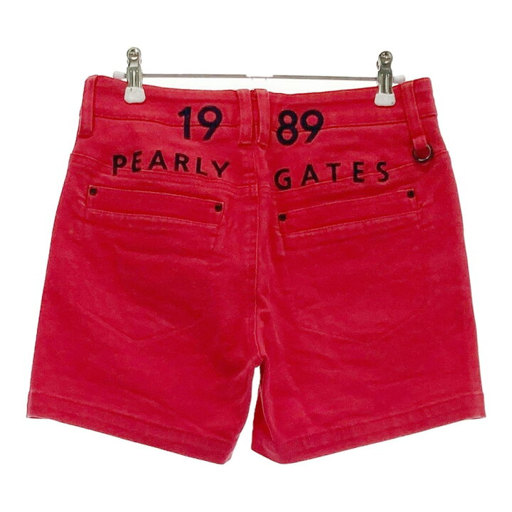 楽天市場】PEARLY GATES パーリーゲイツ ショートパンツ レッド系 0 