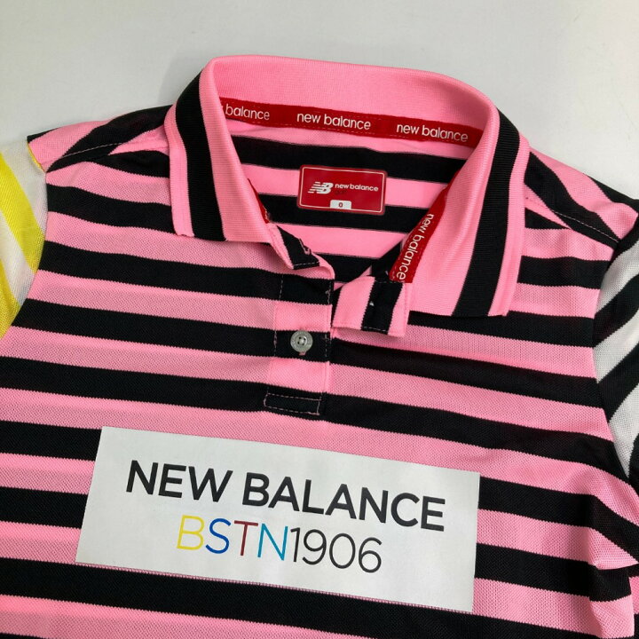 楽天市場】NEW BALANCE ニューバランス 半袖ポロシャツ ボーダー柄