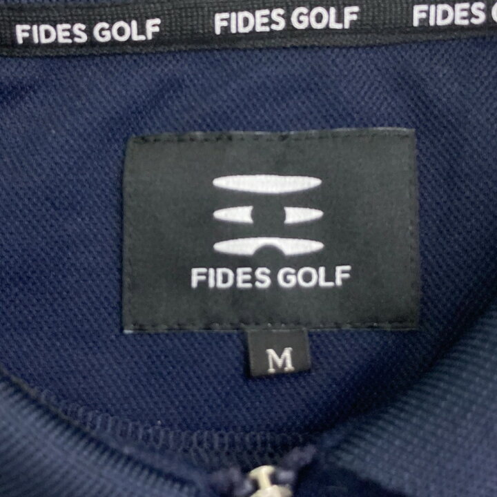 楽天市場】FIDES GOLF フィデスゴルフ ハーフジップ ノースリーブ 