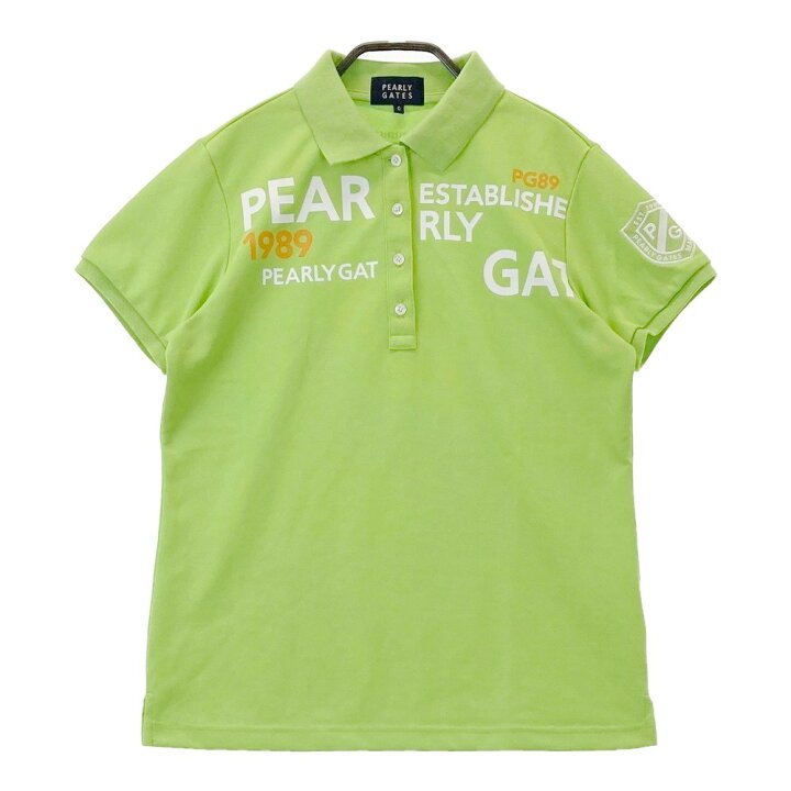 楽天市場】PEARLY GATES パーリーゲイツ 半袖ポロシャツ グリーン系 0 