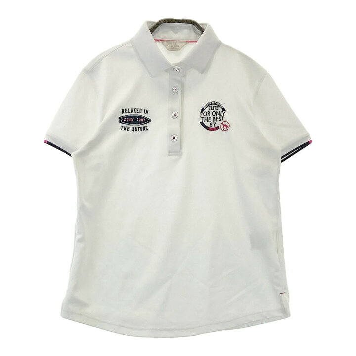 楽天市場】ADABAT アダバット 半袖ポロシャツ ホワイト系 38 【中古