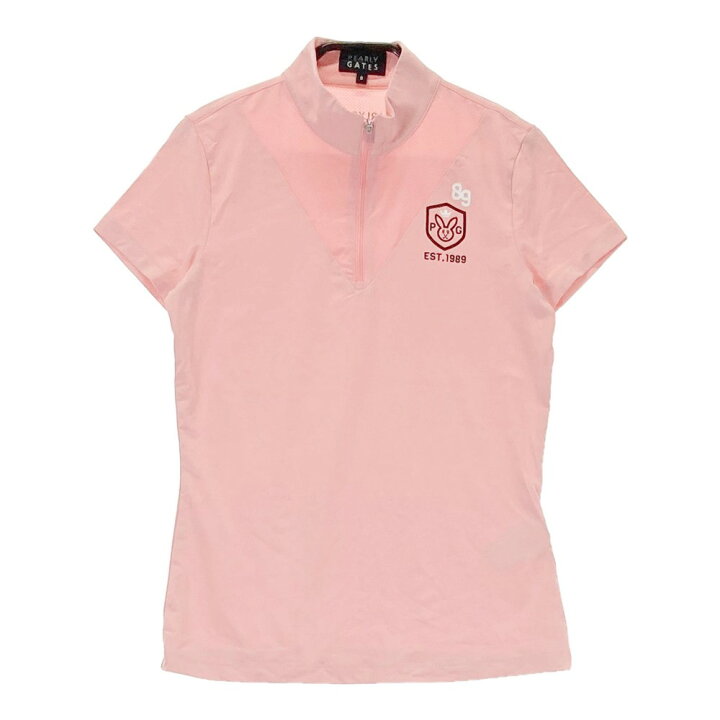 楽天市場】PEARLY GATES パーリーゲイツ ハーフジップ 半袖 Tシャツ 