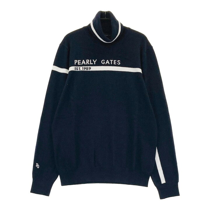 楽天市場】PEARLY GATES パーリーゲイツ タートルネックニットセーター 