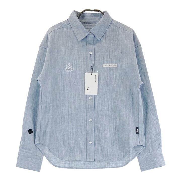 楽天市場】IRISHMAN アイリッシュマン 長袖シャツ ネイビー系 M 【中古 