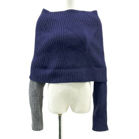 UJOH ウジョー ニット セーター ネイビー系 2 【中古】レディース