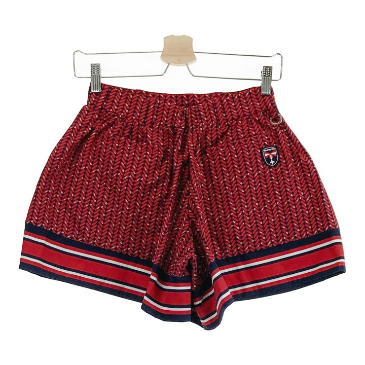 楽天市場】AND PER SE アンパスィ ; ショートパンツ 総柄 レッド系 S 