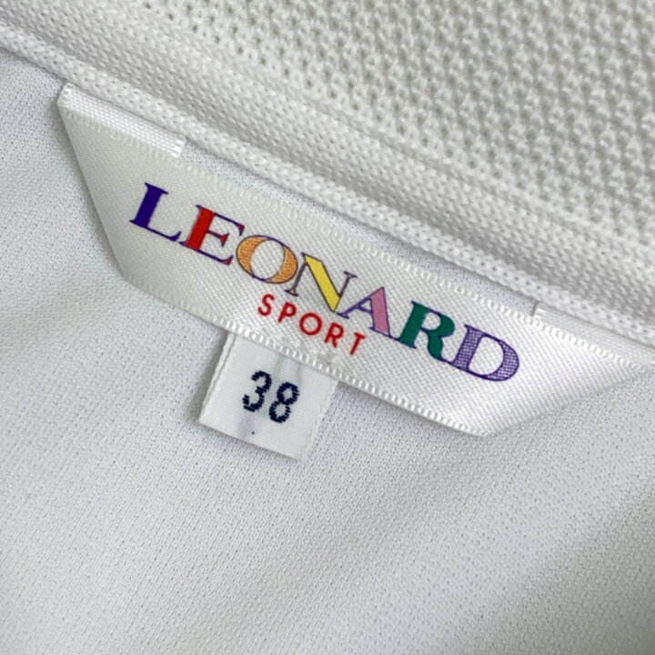 楽天市場】LEONARD SPORT レオナール スポーツ 長袖ポロシャツ ソーダ  