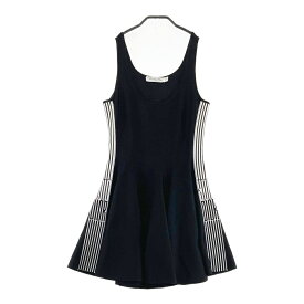Christian Dior クリスチャン ディオール 25SS Graphique ショートフレアドレス ブラック系 38 【中古】レディース