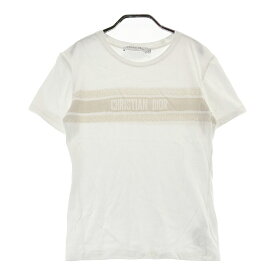 Christian Dior クリスチャン ディオール 213T04A4494 半袖Tシャツ ホワイト系 XS 【中古】レディース