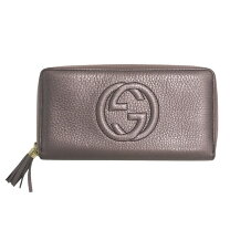 楽天市場】gucci(グッチ) soho ソーホー ラウンドファスナー長財布の通販