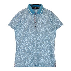 RLX ラルフローレン 半袖ポロシャツ 花柄 ネイビー系 SP 【中古】ゴルフウェア レディース