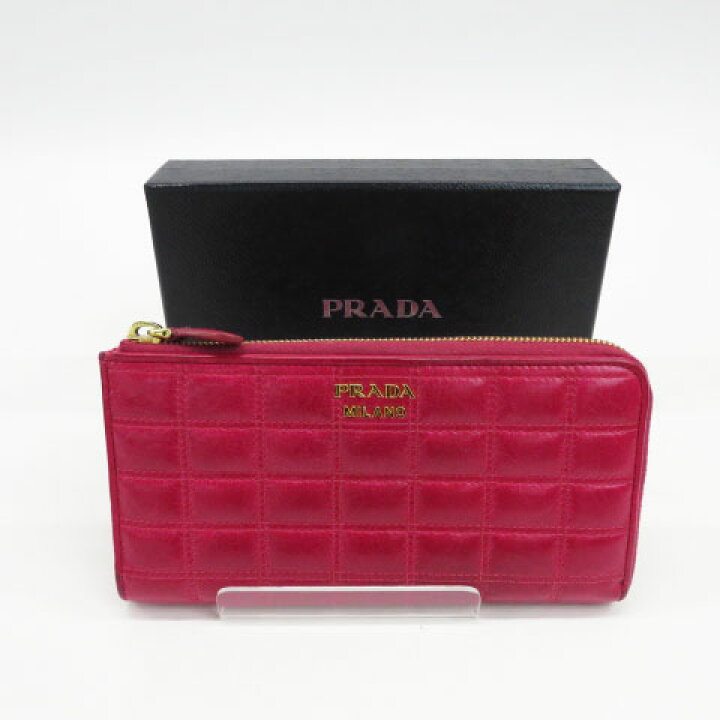 楽天市場】PRADA プラダ 1M1183 ラウンドファスナー長財布  