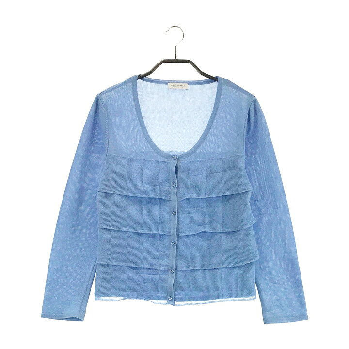 楽天市場 Austin Reed オースチンリード カーディガン ブルー系 38 中古 レディース 中古ゴルフウェア通販stst