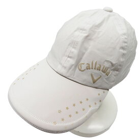 CALLAWAY キャロウェイ 2022年モデル レインキャップ ホワイト系 FR 【中古】ゴルフウェア