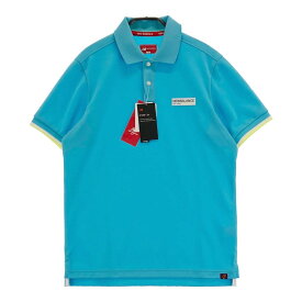 NEW BALANCE ニューバランス 2021年モデル 半袖ポロシャツ ブルー系 5 【中古】ゴルフウェア メンズ