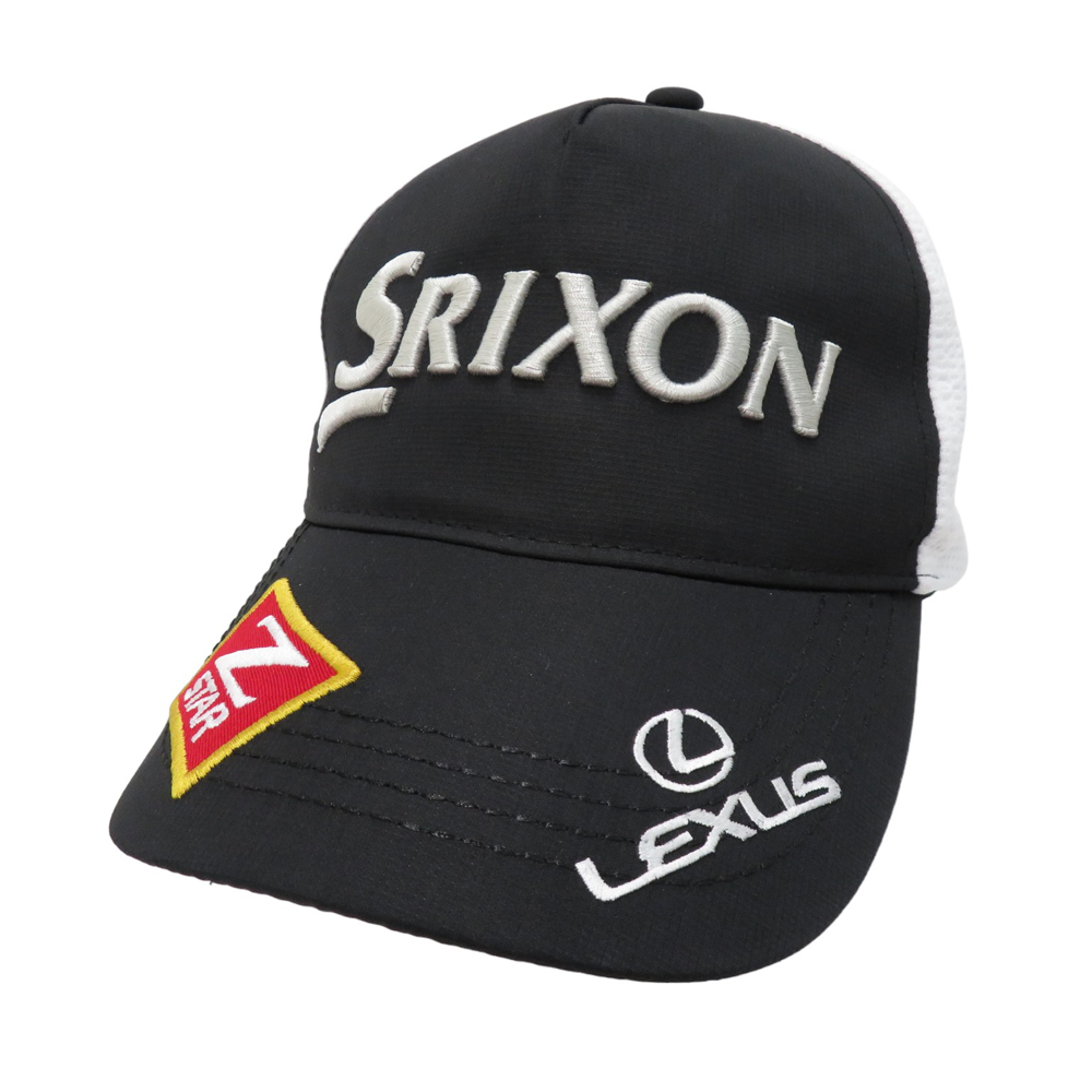 SRIXON スリクソン ×LEXUS キャップ ブラック系 フリーサイズ ゴルフ