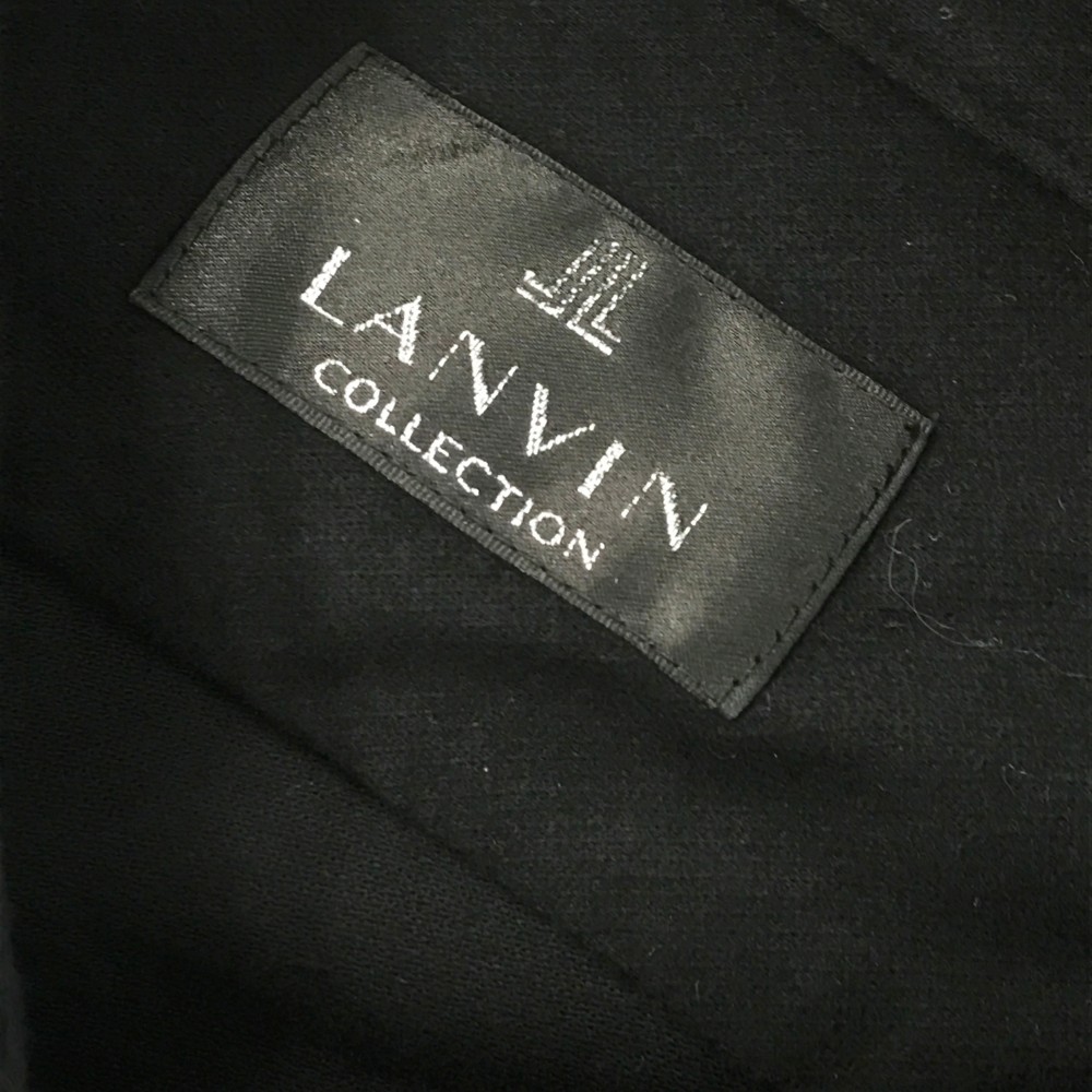 特集 LANVIN COLLECTION ランバンコレクション 長袖シャツ ブラック系