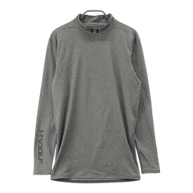 UNDER ARMOUR アンダーアーマー ハイネック長袖Tシャツ グレー系 XL 【中古】ゴルフウェア メンズ