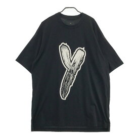 Y-3 ワイスリー HY1271 Tシャツ　LOGO GFX TEE ブラック系 M 【中古】メンズ