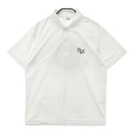 PACIFIC GOLF CLUB　パシフィック ゴルフクラブ 半袖ポロシャツ ホワイト系 S 【中古】ゴルフウェア メンズ