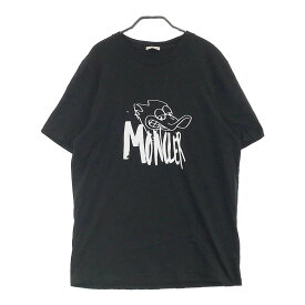 MONCLER モンクレール Tシャツ ブラック系 M 【中古】メンズ