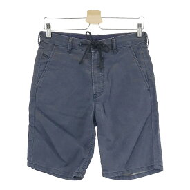 DIESEL ディーゼル CHINO-SHORT ハーフパンツ ジョグジーンズ ヴィンテージ加工 ネイビー系 26 【中古】メンズ