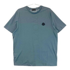 MONCLER モンクレール MAGLIA T-SHIRT バックロゴ 半袖Tシャツ グレー系 M 【中古】メンズ
