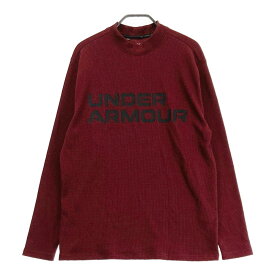 UNDER ARMOUR アンダーアーマー 1375332 ハイネック 長袖Tシャツ ブラウン系 M 【中古】ゴルフウェア メンズ