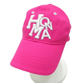 HONMA ホンマゴルフ キャップ ピンク系 フリーサイズ 【中古】ゴルフウェア