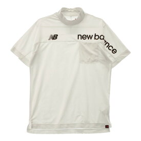 NEW BALANCE ニューバランス ハイネック 半袖Tシャツ ホワイト系 4 【中古】ゴルフウェア メンズ