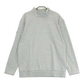 HERG1　エルグワン 裏起毛 ハイネック 長袖Tシャツ グレー系 6 【中古】ゴルフウェア メンズ