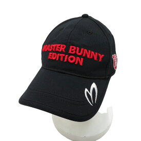 MASTER BUNNY EDITION マスターバニーエディション キャップ ブラック系 FR 【中古】ゴルフウェア