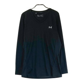 UNDER ARMOUR アンダーアーマー 長袖 インナーTシャツ ブラック系 XL 【中古】ゴルフウェア メンズ