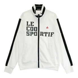 LECOQ GOLF ルコックゴルフ ジップジャケット ホワイト系 L 【中古】ゴルフウェア メンズ
