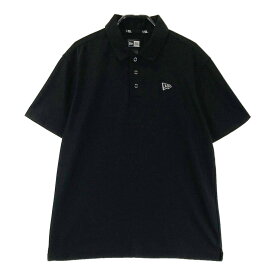 NEW ERA ニューエラ 半袖ポロシャツ ブラック系 MEDIUM 【中古】ゴルフウェア メンズ