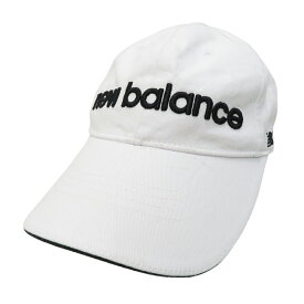 NEW BALANCE ニューバランス 2022年モデル キャップ ホワイト系 FR 【中古】ゴルフウェア
