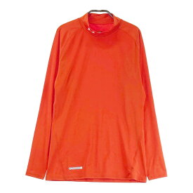 UNDER ARMOUR アンダーアーマー ハイネック 長袖Tシャツ オレンジ系 XL 【中古】ゴルフウェア メンズ