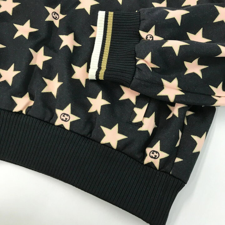 楽天市場】GUCCI グッチ 705297 パーカー スター ブラック系 S 【中古  
