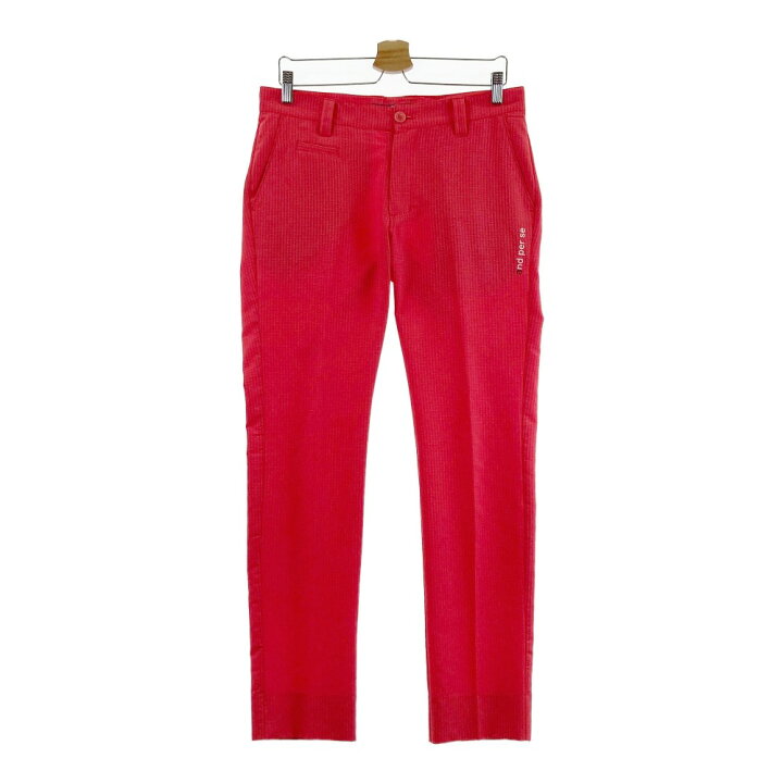 楽天市場】AND PER SE アンパスィ ロングパンツ レッド系 82 【中古 