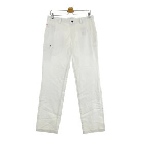 MUNSING WEAR マンシングウェア ストレッチパンツ ホワイト系 82 【中古】ゴルフウェア メンズ