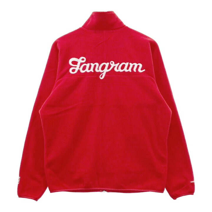 楽天市場】TANGRAM タングラム フリースジップジャケット レッド系 S 