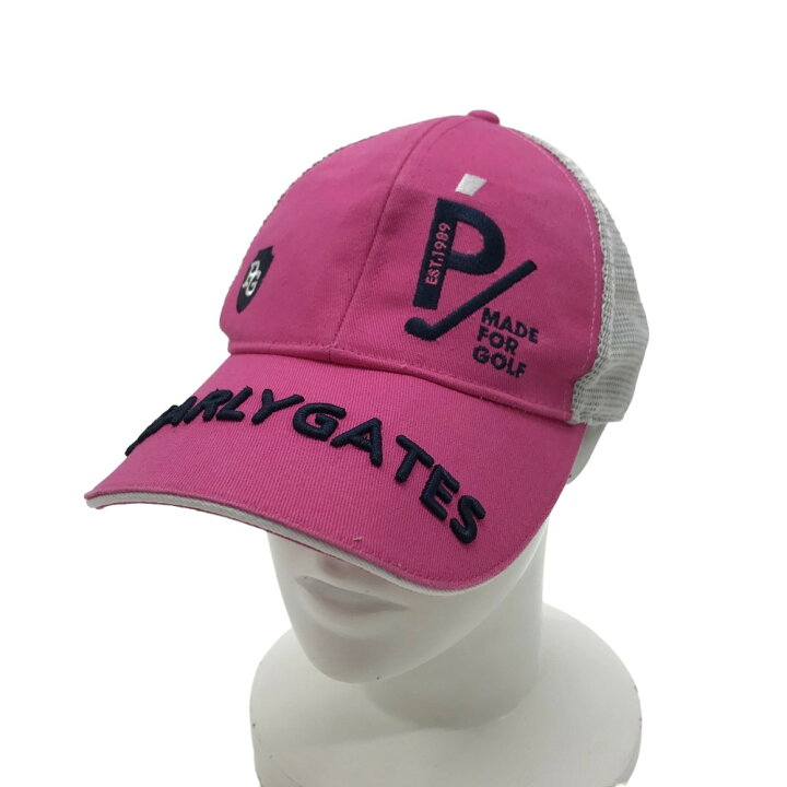 楽天市場】PEARLY GATES パーリーゲイツ メッシュキャップ ピンク系 FR