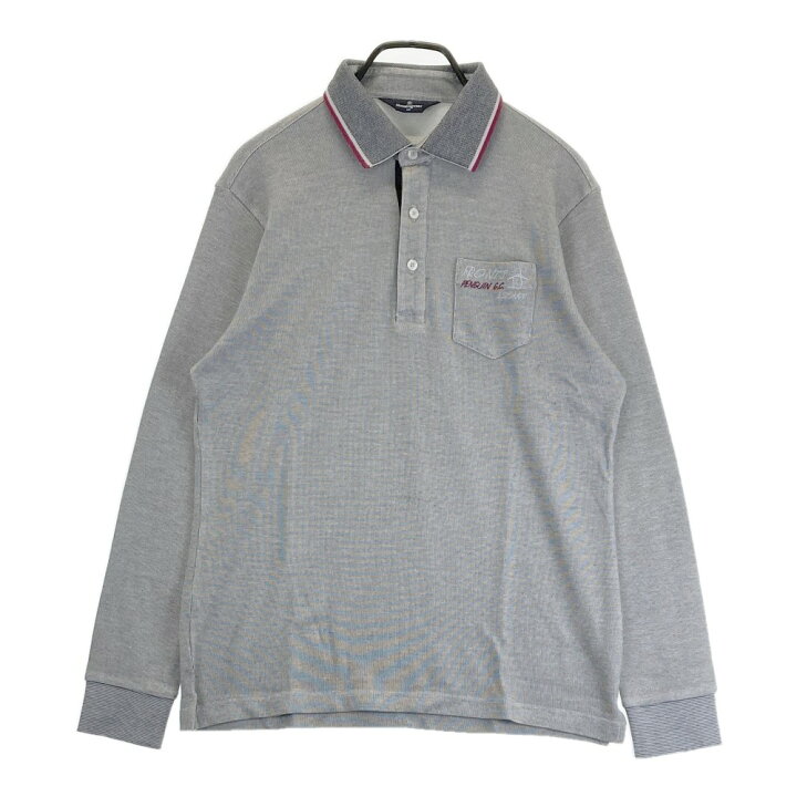 楽天市場】MUNSING WEAR マンシングウェア 長袖ポロシャツ グレー系 LL 