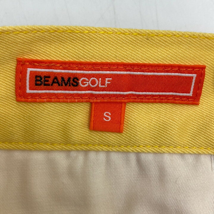 楽天市場】BEAMS GOLF ビームスゴルフ ストレッチパンツ イエロー系 S 