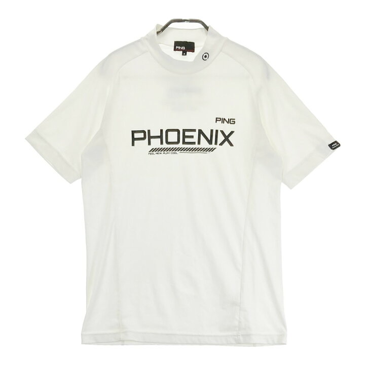 楽天市場】PING ピン 2024年モデル ハイネック 半袖Tシャツ ホワイト系