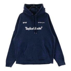 TAYLOR MADE テーラーメイド ×ORACLE RED BULL　RACING 裏起毛 スウェットパーカー ネイビー系 XL 【中古】ゴルフウェア メンズ