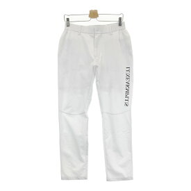 LUXEAKMPLUS リュクスエイケイエムプラス 2024年モデル ストレッチパンツ ホワイト系 S 【中古】ゴルフウェア メンズ
