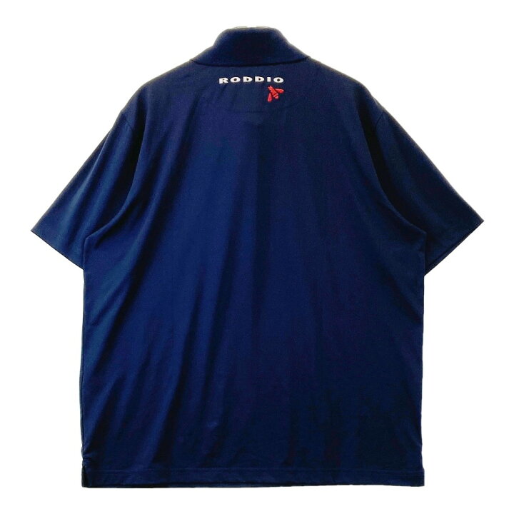 楽天市場】RODDIO ロッディオ 半袖ポロシャツ ボタンダウン ネイビー系 