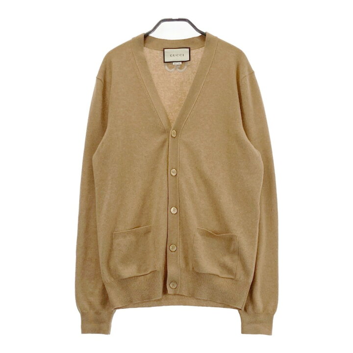 楽天市場】GUCCI グッチ 599866 カーディガン ベージュ系 M 【中古 